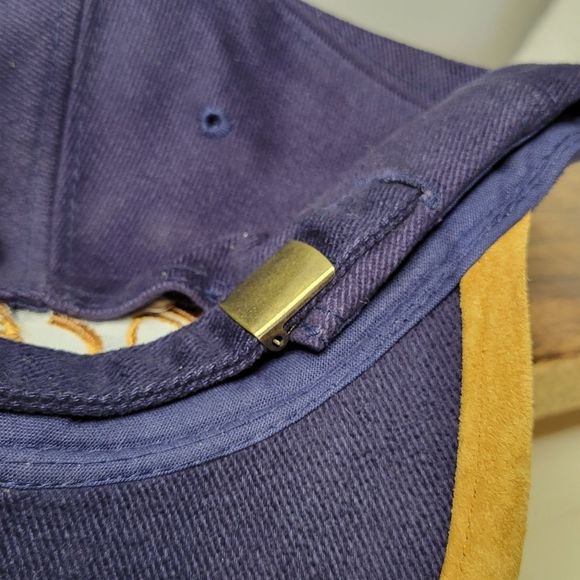 Strapback Trucker Hat Ocean Trailer Western Concepts Cotton Suede Retro Ball Cap - Picture 4 of 7